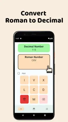 Roman Numerals android App screenshot 4